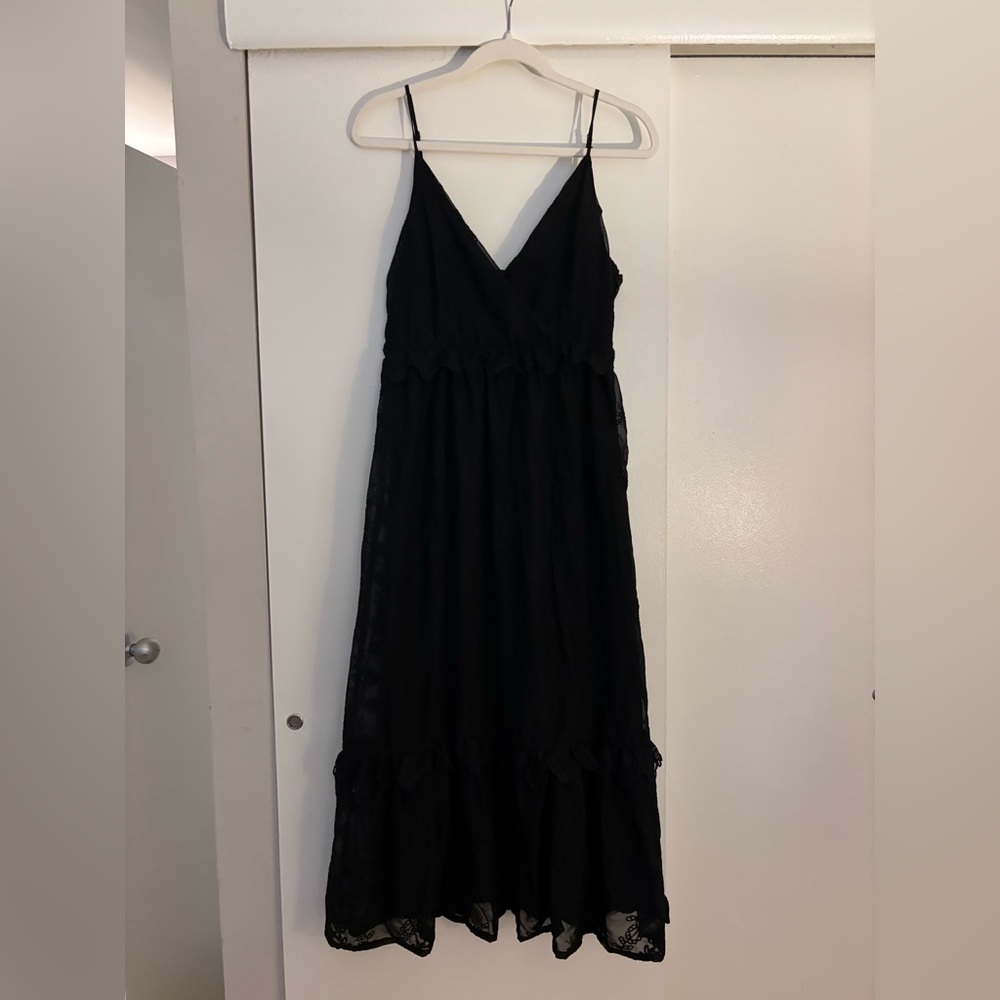 Elegant Black Women's Dress